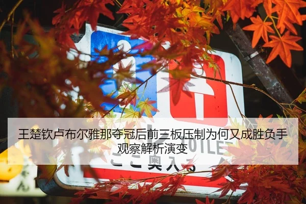王楚钦卢布尔雅那夺冠后前三板压制为何又成胜负手观察解析演变